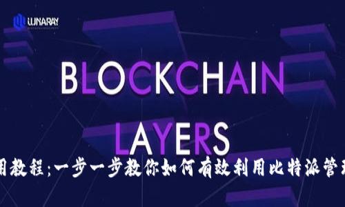 比特派使用教程:一步一步教你如何有效利用比特派管理数字资产